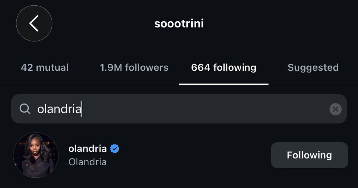 TYRISPRINT's tweet photo. mind you trinity follows olandria &amp; is literally in ALL of her likes on instagram…y’all can cut that trying to cause tension between my girls bc it AIN’T HAPPENING! https://t.co/r7y9nl3IhY