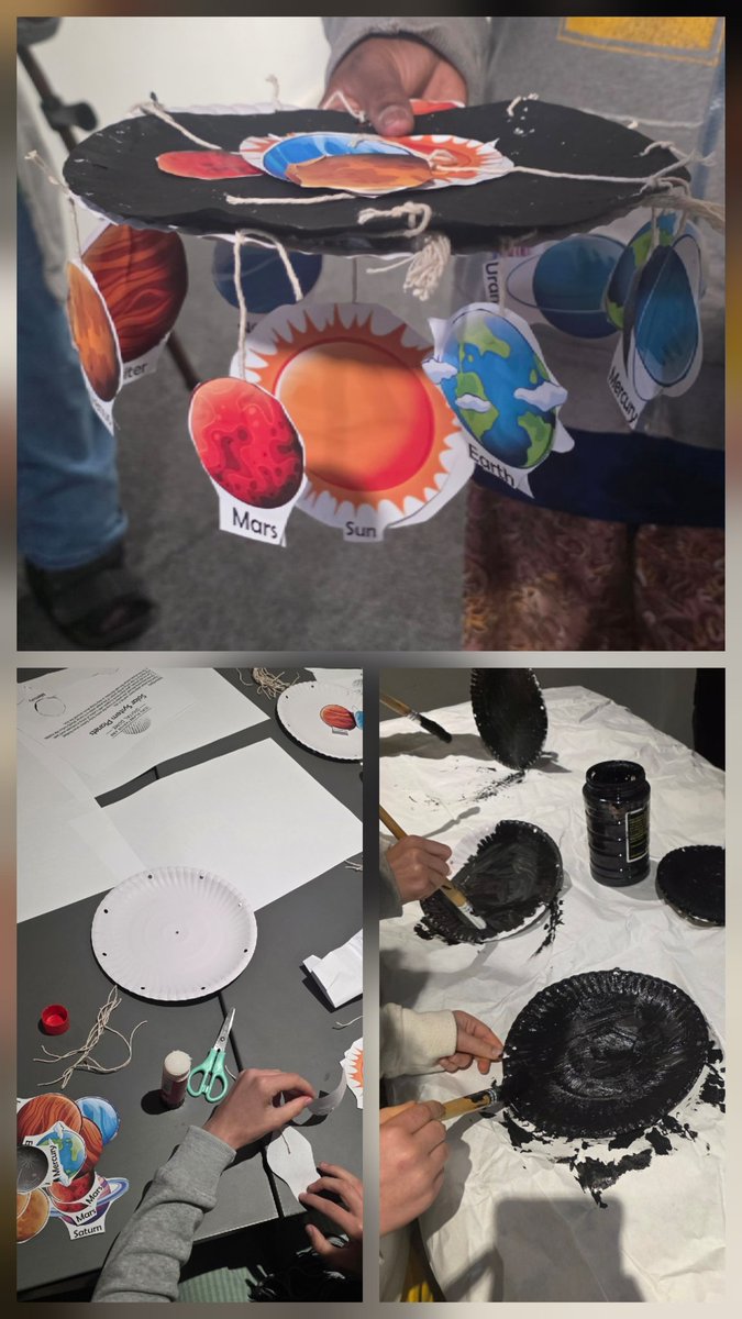 Iziko_Museums's tweet photo. Day 1 of our #WinterHolidayProgramme at the Iziko Planetarium & Digital Dome was out of this world! 🌍🪐 Young explorers discovered the planets and created their own solar system masterpieces to take home. 🎨✨
See you for Day 2! 🌟
#IzikoPlanetarium #HolidayFun #CapeTown https://t.co/eBpSS8mW10