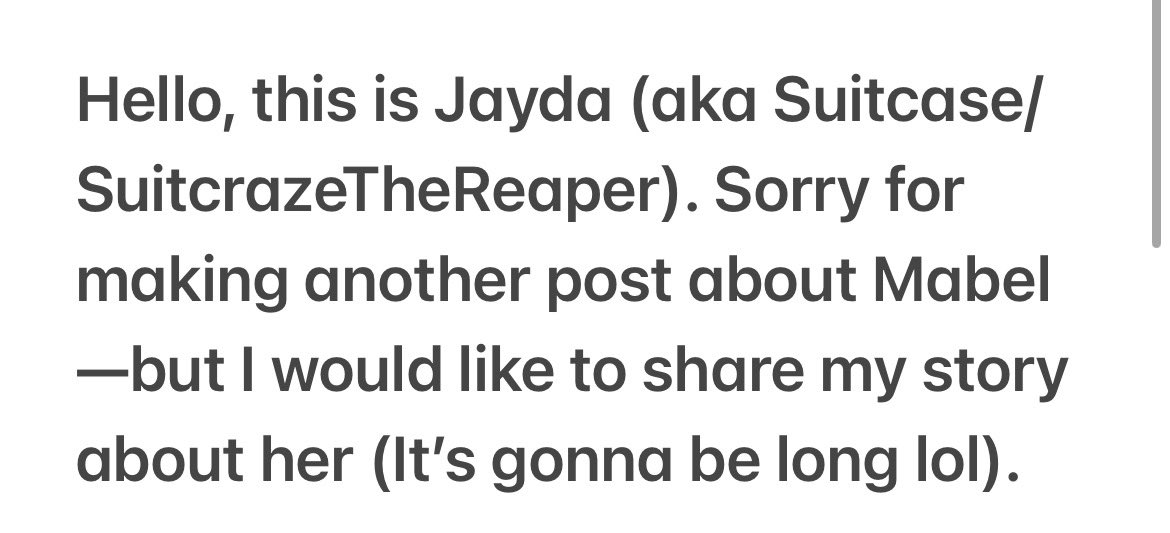 suitcraze's tweet photo. My experience with Mabel/ShootingStarCipher, a 🧵 https://t.co/2uJKADgaMA