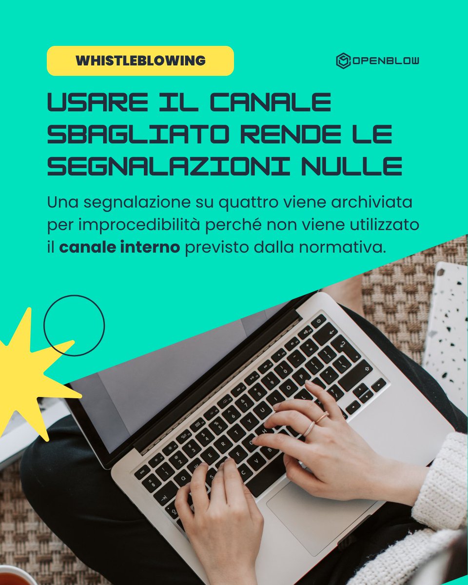 OpenBlow's tweet photo. Nel 2025 ANAC ha ricevuto 1.931 segnalazioni di #Whistleblowing (+43% rispetto al 2024). Quasi 1 su 4 è stata archiviata per improcedibilità perché non era stato utilizzato il canale interno previsto dalla normativa.
#Compliance #ANAC #OpenBlow https://t.co/RHDPgVmKdm