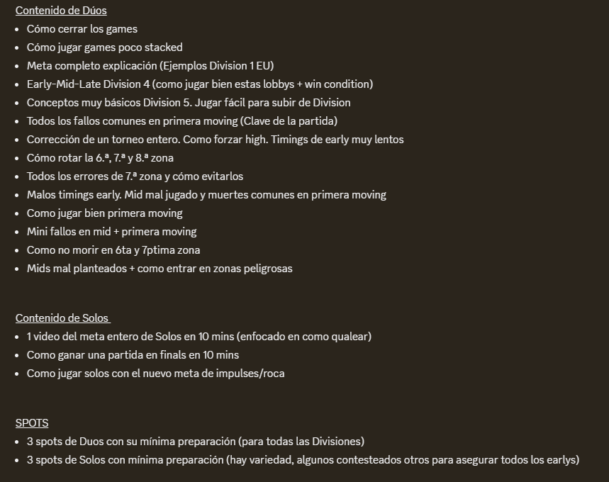 xpl0t's tweet photo. He subido 1 nuevo video de VOD al server para antes de la Division Cup

- Como jugar el nuevo meta con Rocas + Impulses 

También tenéis, como siempre, los otros 17 vídeos de VOD que he hecho con mis jugadores, desde División 5 hasta División 1. Early/Mid/Late (tenéis todo)

Si quieres ver el contenido https://t.co/bOcByn4ZBJ

🤪