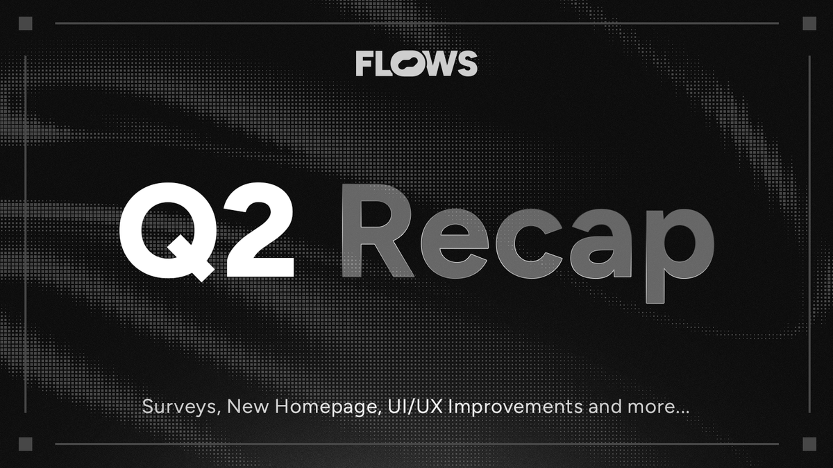 flows_sh's tweet photo. Our Q2 Flows Recap is here yet again 🚀
Here's everything we shipped over the last quarter:
✅ Surveys
✅New Homepage
✅AI Agent Install
✅Personalization Improvements
 and bunch of SDK updates for better DX
-
#buildinpublic #startup #SaaS https://t.co/eWuP5lZx9M