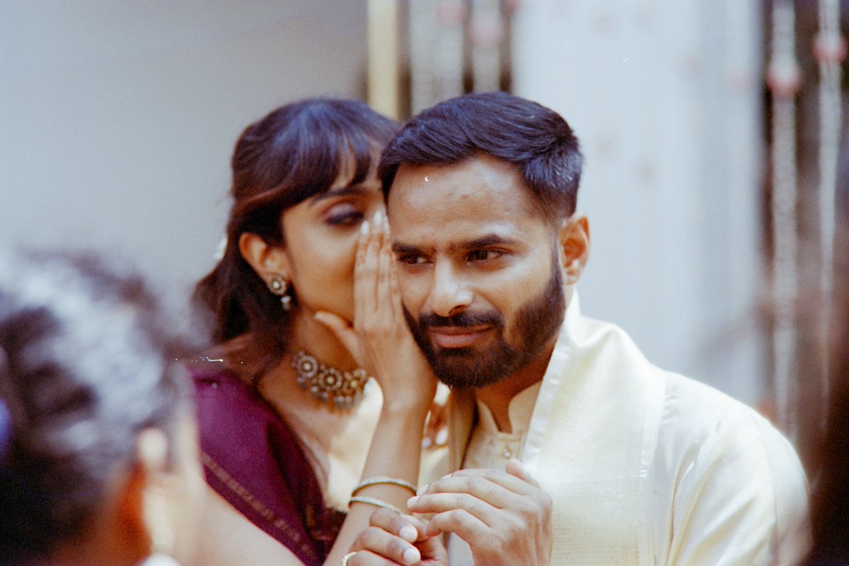 vinayaravind's tweet photo. These are some film photos I've shot at recent weddings. Trying to make this a regular thing, so if you'd like a few film photos in addition to the regular digital - up to a roll a day - at your wedding, you could hire me! Please retweet to spread the word? Thank you! https://t.co/86V2t9MiAn