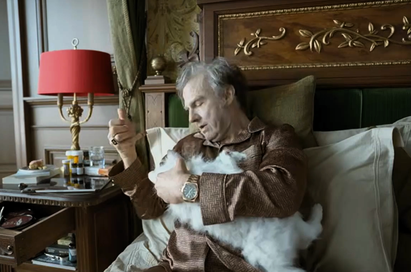 HuntIlsa's tweet photo. Finally, Grandpa Thomas and a cat https://t.co/K91yq54408