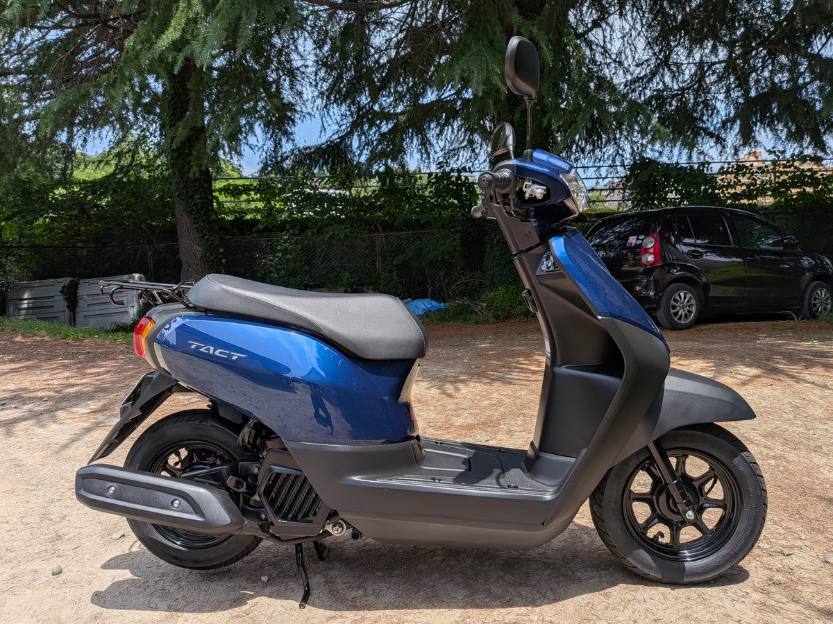 ts_fukuda's tweet photo. Sさん㊗納車おめでとうございます!
新しい相棒のホンダタクトと一緒に熱い夏にも負けずにお仕事頑張ってください!
これからもよろしくお願いします。
#HONDA #TACT #納車 #ティーズ https://t.co/Ra2dNH8iDl