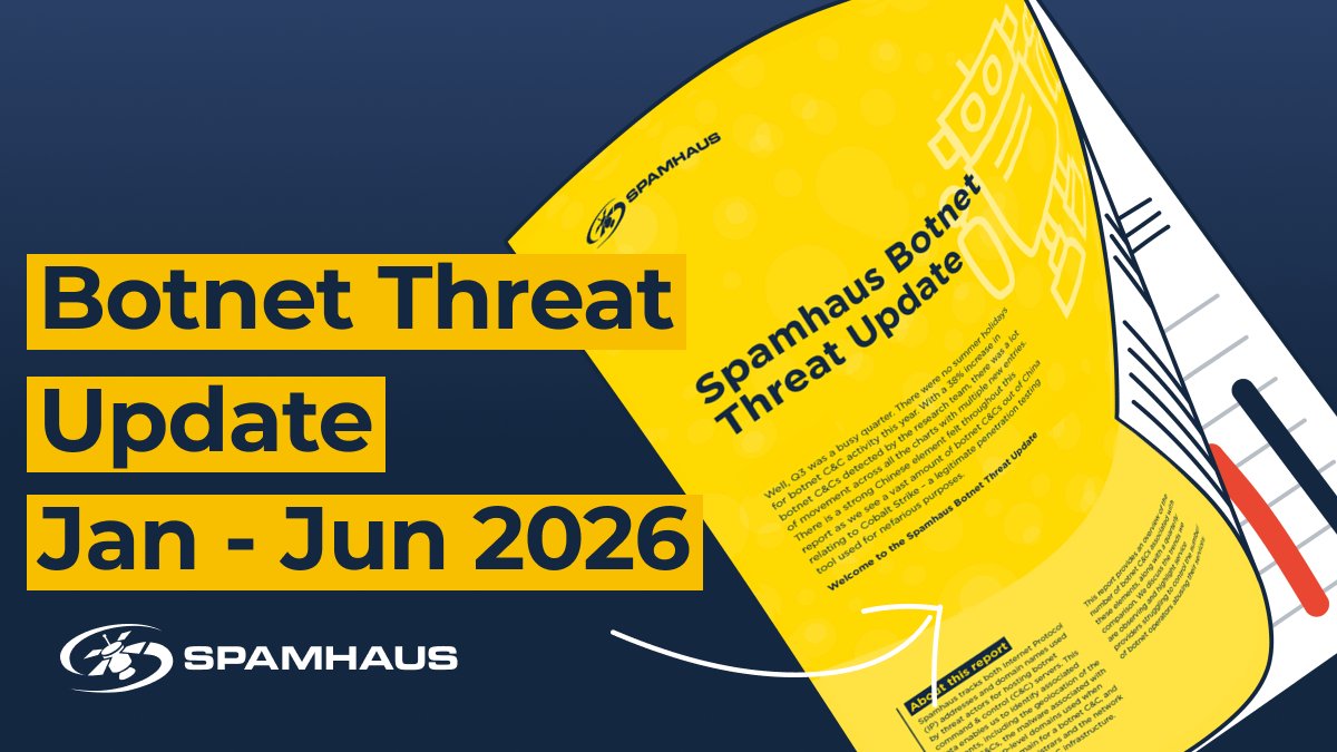 Spamhaus Technology tweet media