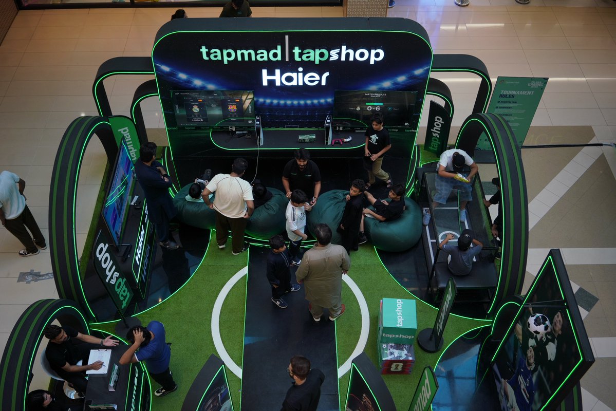 HaierPakistan's tweet photo. Day 2 of the Haier x tapmad Victory League kept the momentum going with exciting matches, competitive energy, and a gaming atmosphere that had everyone tuned in at Dolmen Mall.
#Haier #MoreCreationMorePossibilities
#HaierLED #tapmad #tapshop
#VictoryLeague #Tekken8 #EAFC26 https://t.co/mHtJzl6FI3