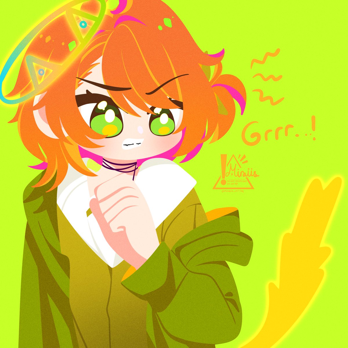 Miraiis_Art104's tweet photo. 😾 #illustrationㅤ #art #semichibi #chibi https://t.co/JXrTFgHCwx