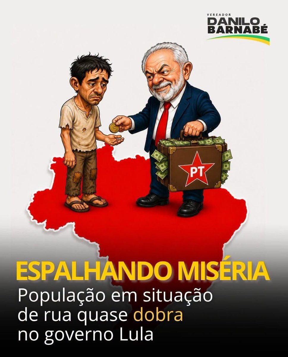 GesielSerra's tweet photo. Luladrão, o multiplicador de miseráveis 👇 https://t.co/UCrjDkn5a1