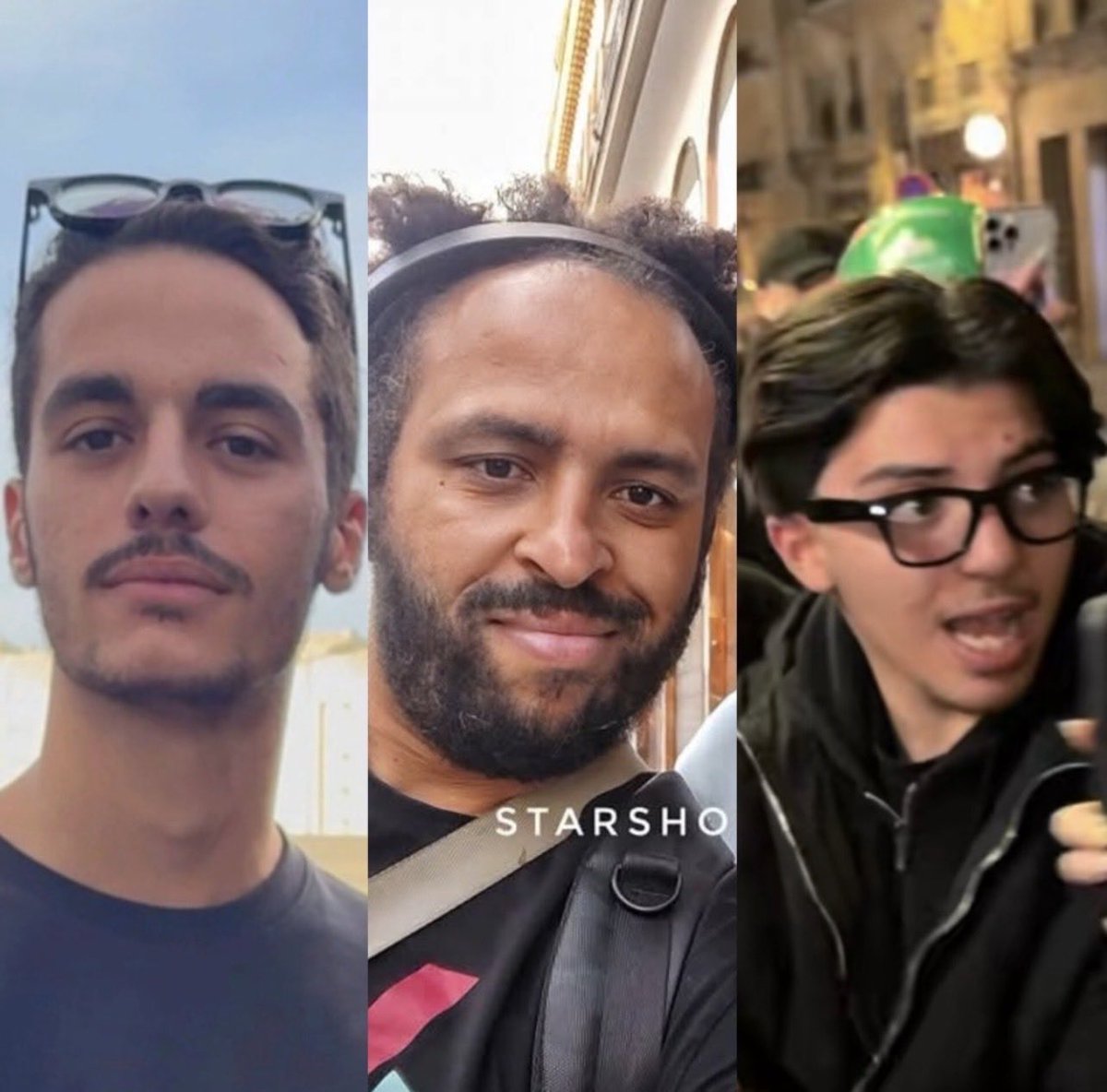 YlGromova's tweet photo. @dreamofbuswell The stalkers (not fan!) have been identified as Gedeon Taeib and Youssef Malki (starshootinparis), who followed Hudson Williams and his friends around on a bike. One of them is the same person who yelled "Shame on you" at him earlier. https://t.co/D6cKSGTyv3