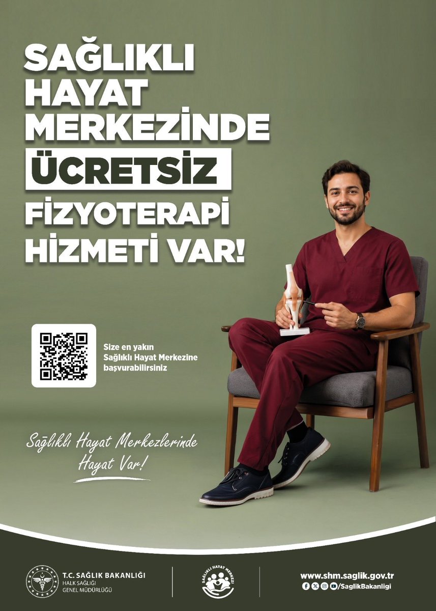 ACIPAYAM_ISM20's tweet photo. SAĞLIKLI HAYAT MERKEZİNDE ÜCRETSİZ FİZYOTERAPİ HİZMETİ VAR! 
Size en yakın Sağlıklı Hayat Merkezine başvurabilirsiniz 
Sağlıklı Hayat Merkezlerinde Hayat Var! 
#SağlığınMerkezi https://t.co/iMt8dM1b4n