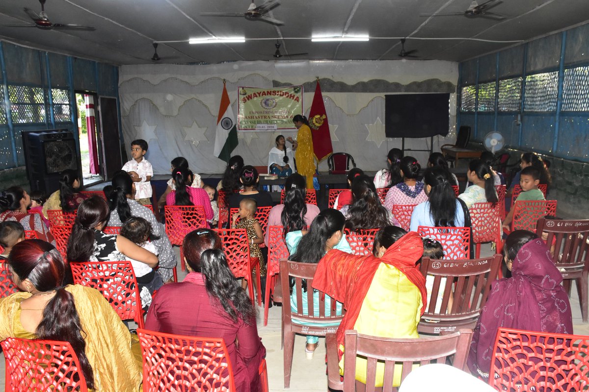 sixtyonessb's tweet photo. On 13 July 2026, in accordance with the directions of the Higher Headquarters and under the Sandiksha Annual Action Plan 2026, a one-day Beautician Workshop was successfully organized at the Battalion Headquarters of the 61st Battalion, SSB, Bhairabkunda. https://t.co/iVaG9Nyoer