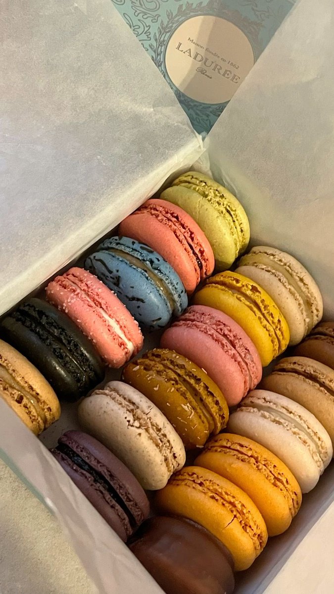 krimenos's tweet photo. ⠀⠀

જ⁀➴ macarons are so tasty!! me loves! ps. don’t tell ate bella that I stole these goodies from their pantry ♡

⠀⠀ https://t.co/0k3SdoRW2E