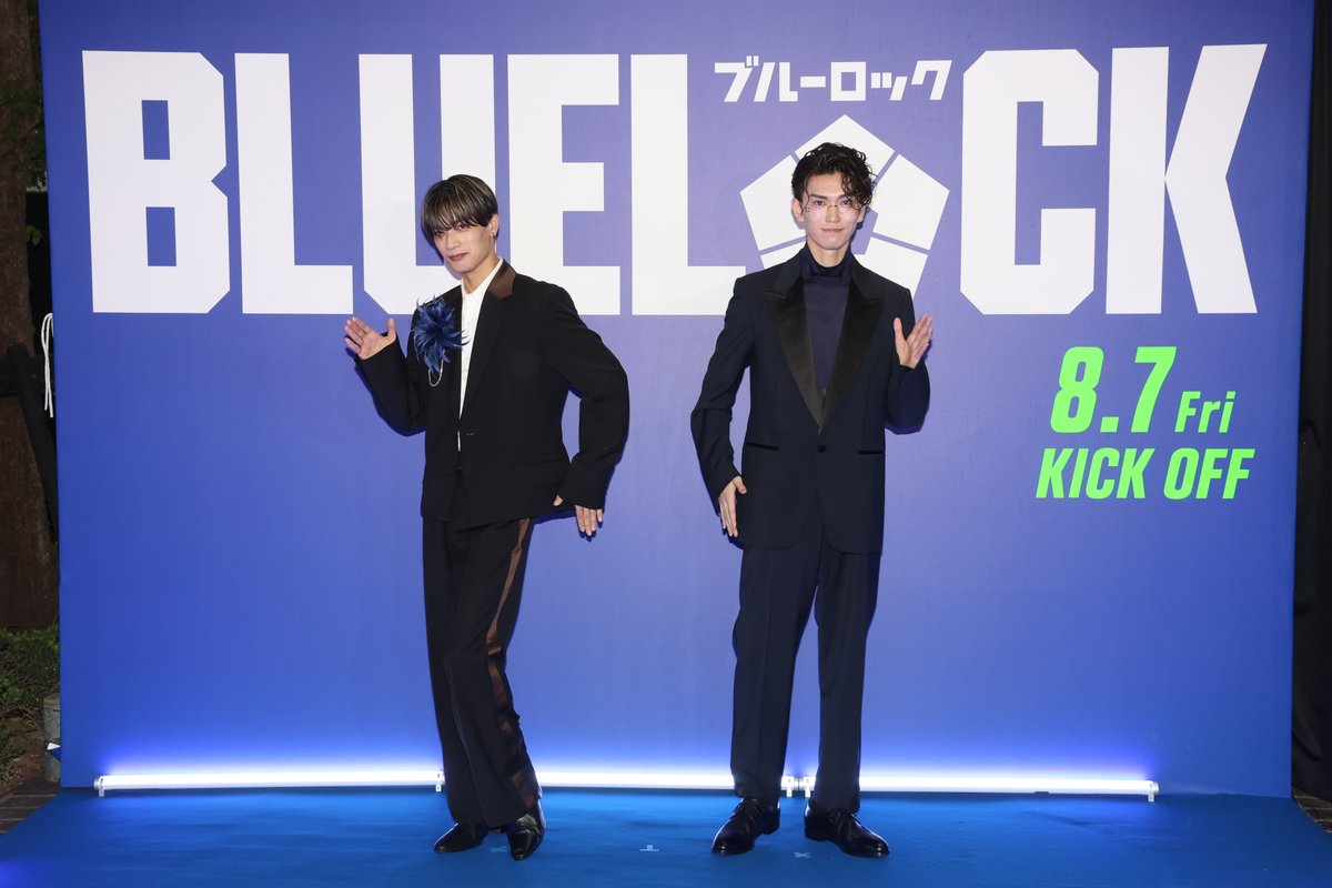TBS_geino's tweet photo. ⚽映画『ブルーロック』ワールドプレミア⚽

【 なにわ男子・高橋恭平＆樋口幸平 】「2人で作り上げた」共演シーンの “裏側を語る”　
プライベートでは一緒に「フットサル」

⬇️記事はこちら📝
https://t.co/59V6mGCk2i

#映画ブルーロック #ブルーロック #高橋恭平 #なにわ男子 #樋口幸平 https://t.co/LrwvRK4jJI