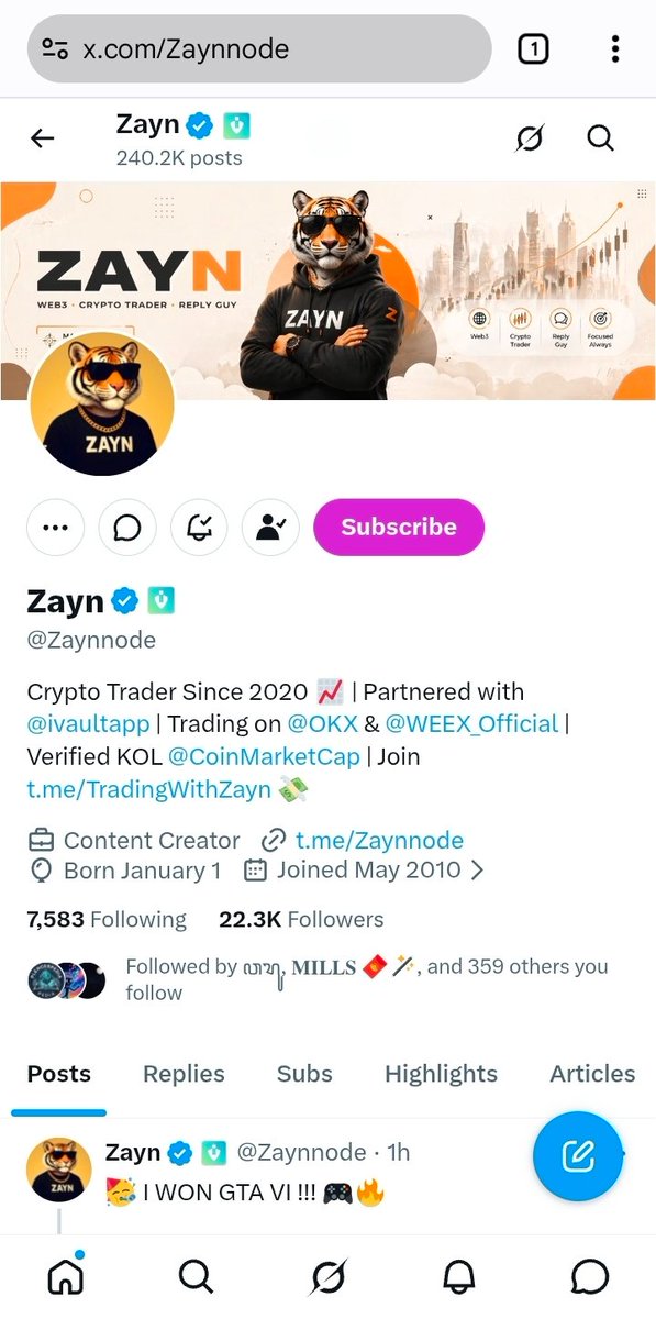 Web3Adventure0x's tweet photo. @Zaynnode 3b87NsfdkYPkAfZoJzgGThH9ABRmhZRuniwwV8sdqwLU https://t.co/4yNOu1u7Ua