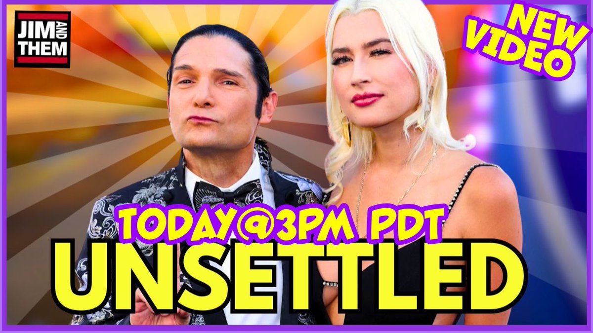 Octavia_FemAnon's tweet photo. ITS JIM AND THEM MONDAY! NEW VIDEO DROPS TODAY @ 3PM PDT! 
📍
COREY MARRIED COURTNEY BECAUSE SHE WAS CANADIAN AND HE THOUGHT TRUMP WAS GOING TO DEPORT HER LOL. COME WATCH JAT REVISIT HIS EMBARRASSING MUSIC VIDEO DOCUMENTING THEIR LOVE FT MINISTER JAKE PERRY! #BRIMP #Sonic #2020DIX #DongCulture #NotTheCreamShake #FJP 
👇
https://t.co/dlaP6BcFJH