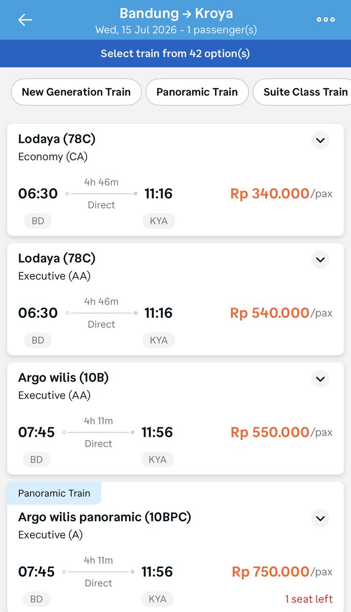cursedkidd's tweet photo. durasi 4 jam bandung-kroya ekonomi 350rb, eksekutif 550rb..trs lanjut kereta lg ke purwokerto ekonomi 60rb..

mahal bgt keretamu ptkai?? mnding gerbong keretamu diisi sayur oyong aj jgn diisi mnusia https://t.co/qUJThOQ8pQ