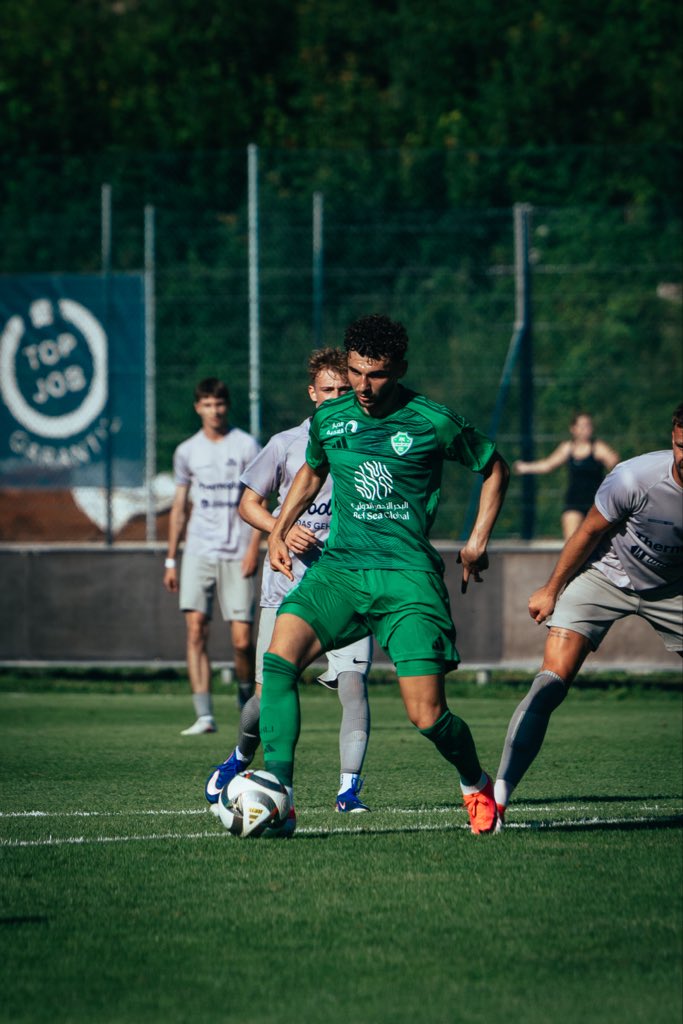 EduardSpertsyan's tweet photo. Good start. First game, first goal, first win. We keep working 💚🇸🇦

#AlAhli #الأهلي #TTT https://t.co/IFSUnpt3Hc
