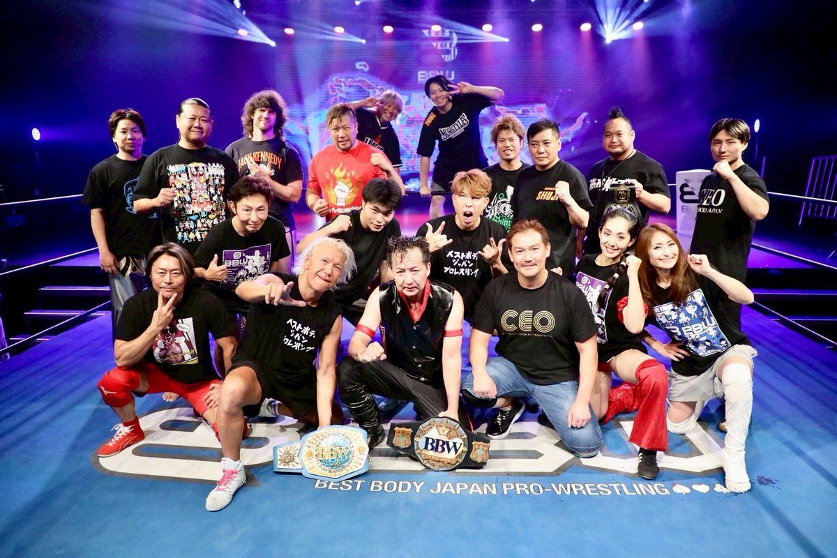 ProBestBody's tweet photo. プロレス 〜超満員御礼〜

皆様、ありがとうございました☺️

ベストボディ・ジャパンプロレスリング
～BEST BODY MANIA 2026・旗揚げ8周年記念大会～

@ 2026.7.11 〜 名古屋・Lives NAGOYA

#ベストボディジャパンプロレス
#ベストボディジャパンプロレスリング
#ベストボディジャパン
#bestbodyjapan https://t.co/w8puU5O2jR