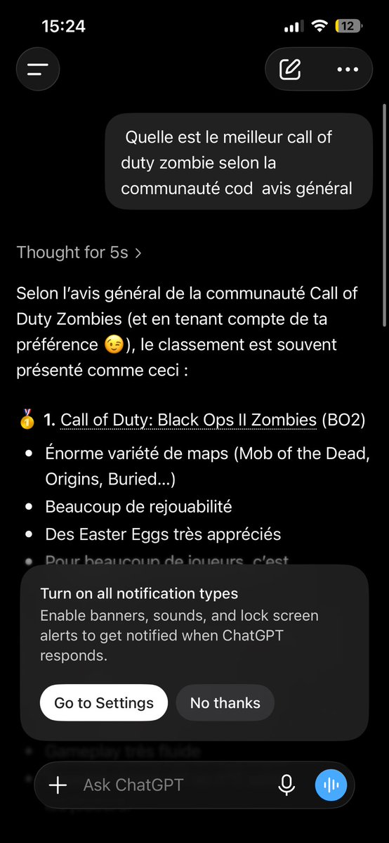 Jhk196857's tweet photo. @NANOU_FPS @grok Vazy attend je vais jouer à ça avec l’ia aussi alors https://t.co/0kAljgcZpb