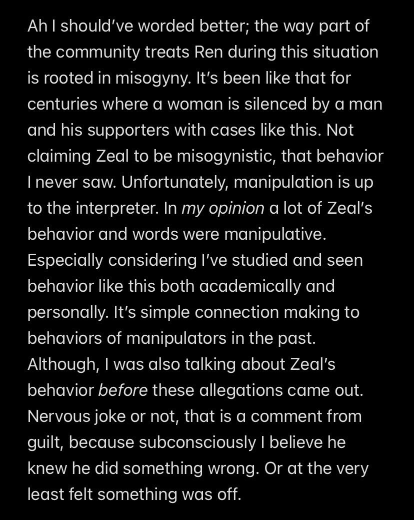InvaderMal's tweet photo. @Lucasar04138772 You can easily research the employees stepping up about Zeal on Twitter. Don’t quote me on this, but I believe even Zerum was one of them. All in all, there is nothing you could do to change my mind, and I know there’s nothing I can do to change yours. https://t.co/XsgFqq4pPZ