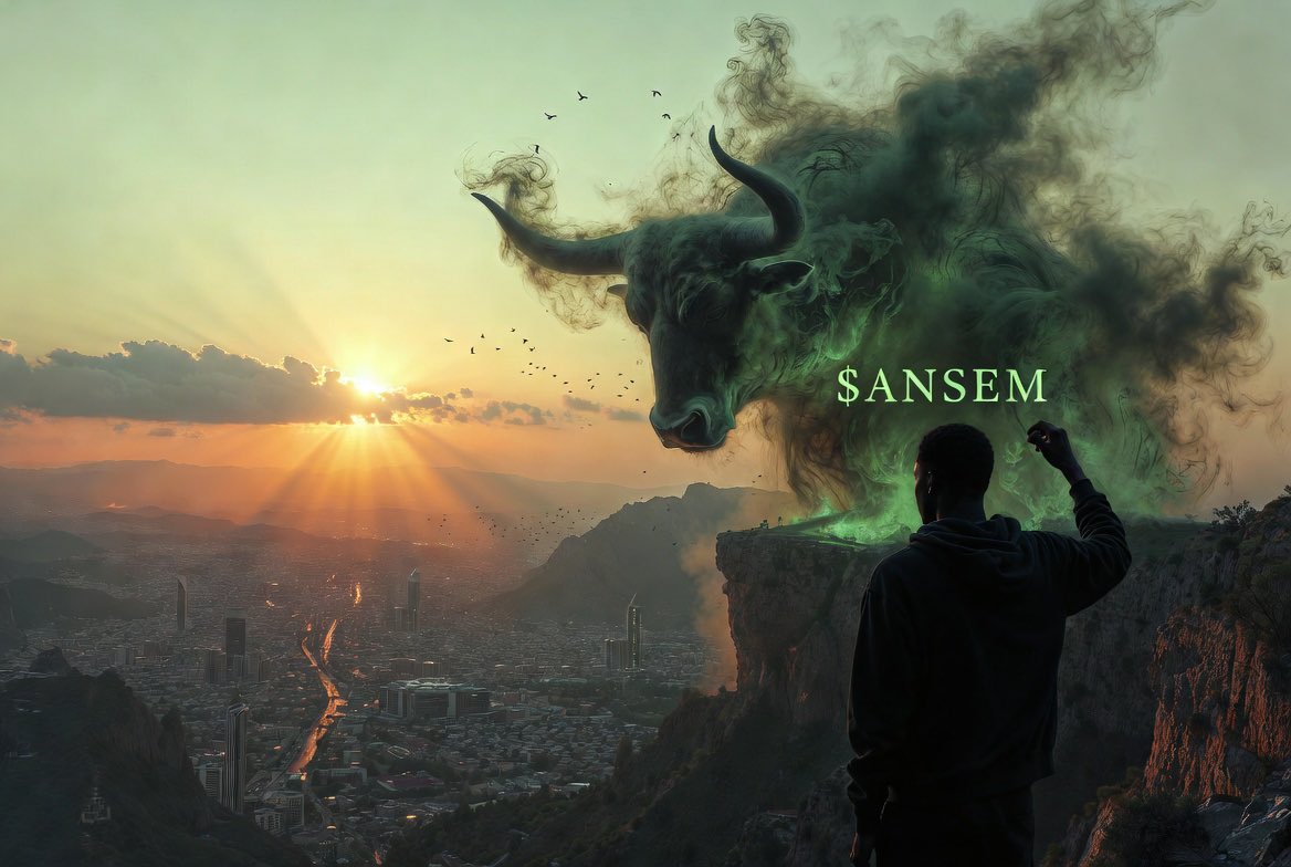_T_Woo_'s tweet photo. GM visionaries! 🌆🌅

Overlooking the city as solana:9cRCn9rGT8V2imeM2BaKs13yhMEais3ruM3rPvTGpump - The Black Bull spirit awakens with the sunrise.

Big dreams, bigger energy!

The future looks bright — and green. Let’s build it! 😤 🐂

#ANSEM #Solana #TheBlackBull https://t.co/90MrZeRzbi