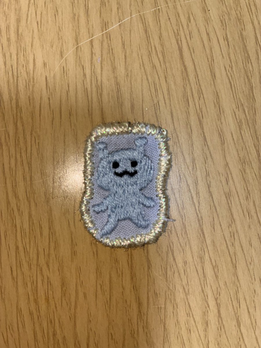 ichigo01410's tweet photo. #リズム天国ミラクルスターズ 
楽しんでます⚡️

#ゲーム刺繍 #刺繍 https://t.co/g8pysmBjPu