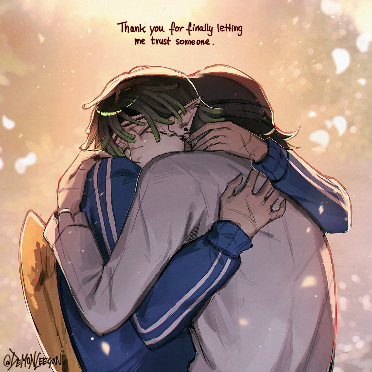 DemonLeegon's tweet photo. I pull you close, so much to lose knowing that nothing lasts forever
#naukosick #qsmp2 https://t.co/Zy20nOvZhc