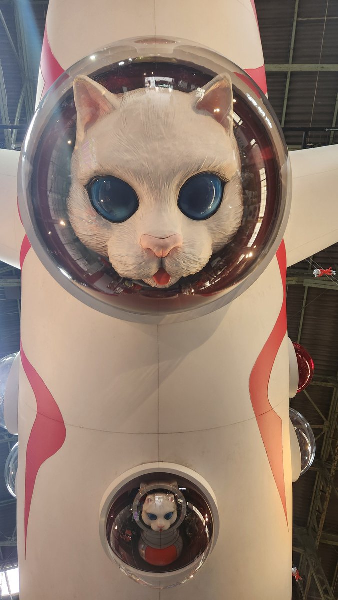 enegyvoid's tweet photo. そういや、LUCA号の模型構想、中の😺ちゃん、ガチャのSHIP’S CATちゃん入ってた！
え、これって本物のLUCA号の中に居る😺ちゃんも、ガチャのSHIP’S CATと同じものってこと？！？！ https://t.co/E0GlOCNRw6