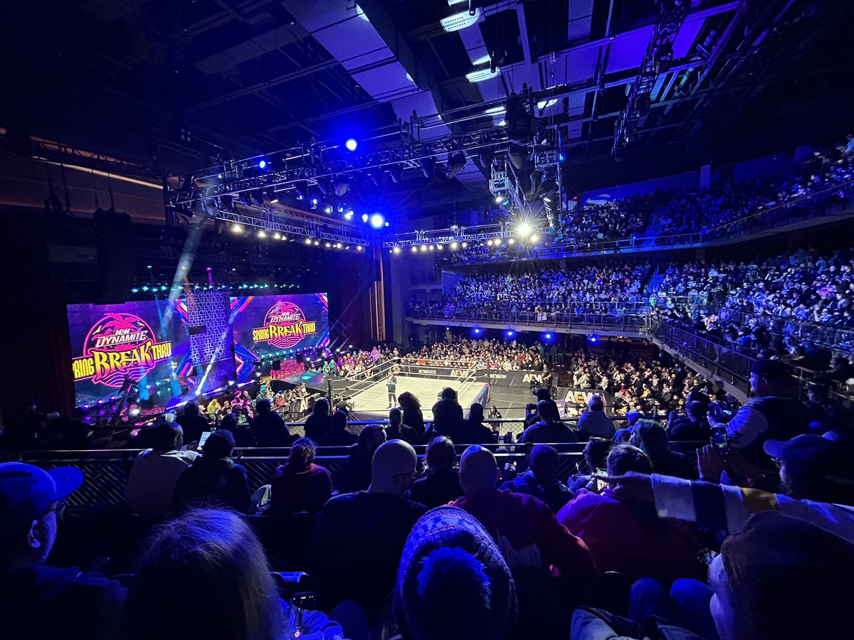 AEW Ticket Map Updates tweet media