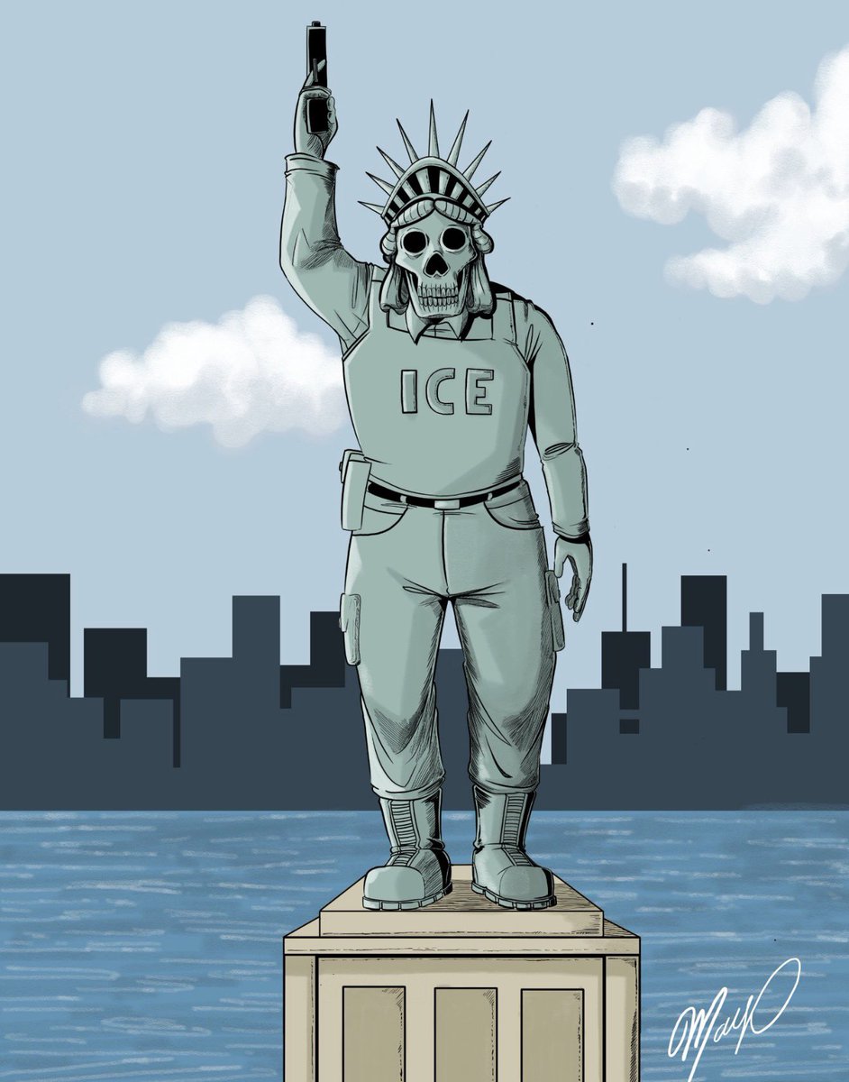 Hans2412's tweet photo. "La estatua de la libert-ICE"

@El_Mayo_Monero https://t.co/DNdKnTVybo