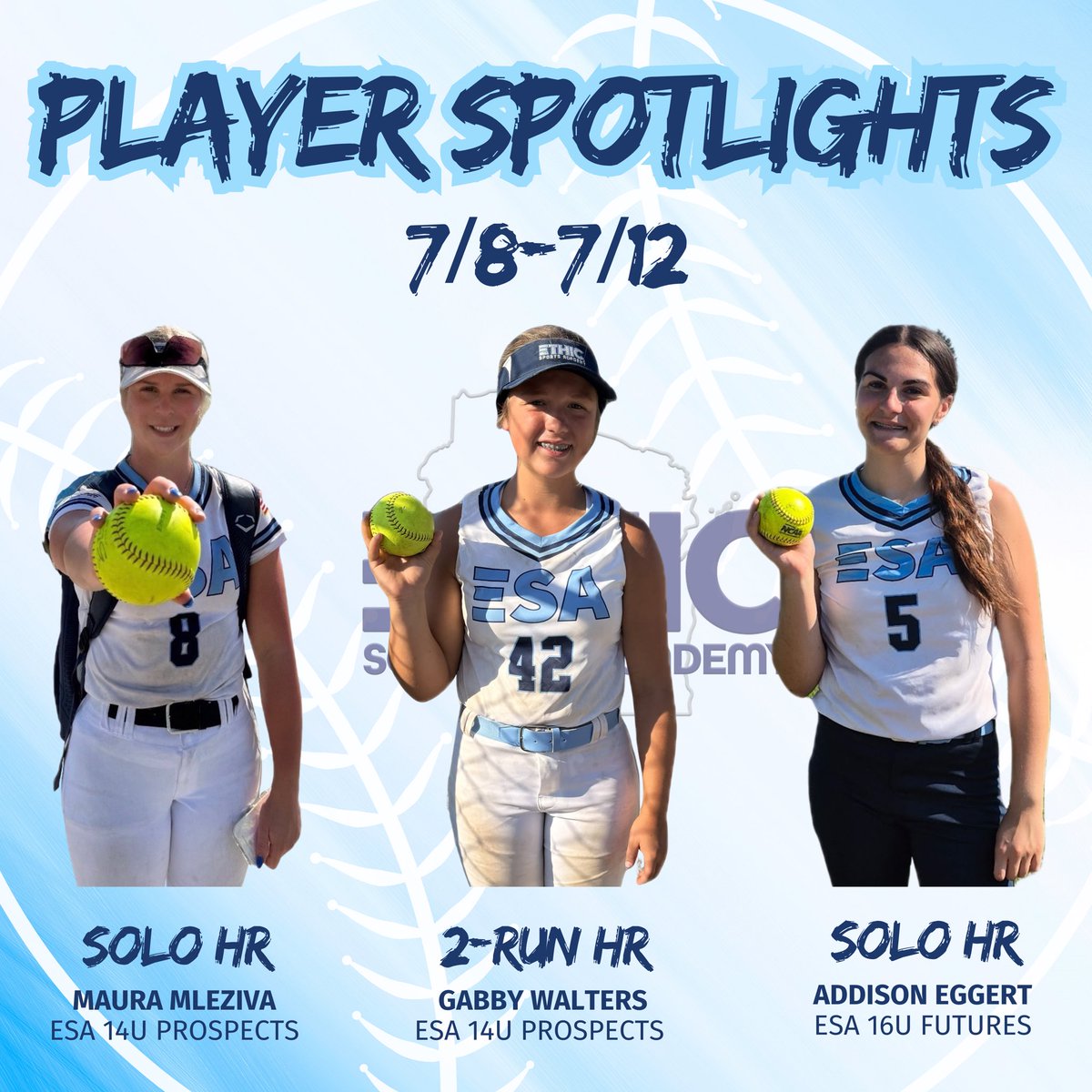 EthicAcademy's tweet photo. S/O to our ESA players for their standout performances this weekend! Keep up the hard work ladies!! 💪🔥 https://t.co/MUh0Tv4BBZ