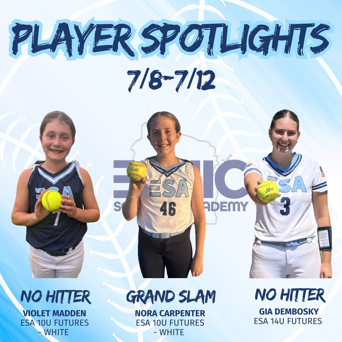 EthicAcademy's tweet photo. S/O to our ESA players for their standout performances this weekend! Keep up the hard work ladies!! 💪🔥 https://t.co/MUh0Tv4BBZ