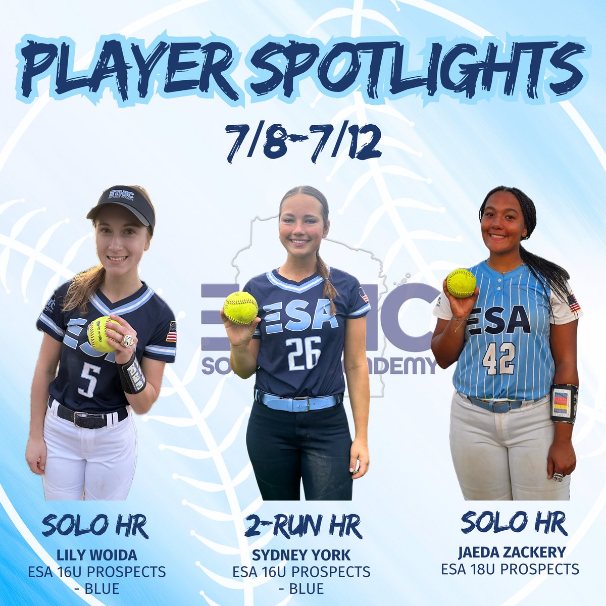 EthicAcademy's tweet photo. S/O to our ESA players for their standout performances this weekend! Keep up the hard work ladies!! 💪🔥 https://t.co/MUh0Tv4BBZ
