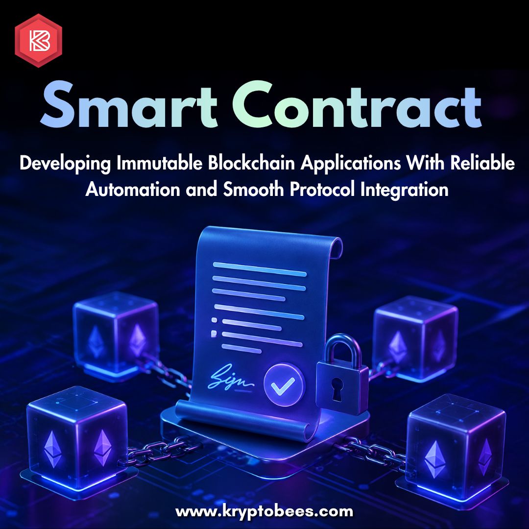 kryptobees's tweet photo. Strong blockchain projects begin with clean Smart Contract Development. Using Ethereum & developers create dependable blockchain solutions.
Visit us >> https://t.co/bxkbc4C072
#SmartContract #Ethereum #Web3 #Blockchain #DApp #Crypto #Blockchain #USA #Singapore #UAE #UK #India https://t.co/S4vMSJendb