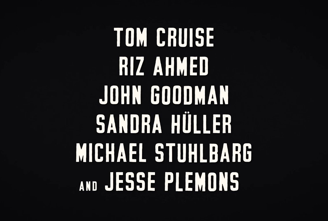 shadowknightdk's tweet photo. riz ahmed got the second billing thats my goat right here https://t.co/yZLi3rzwic