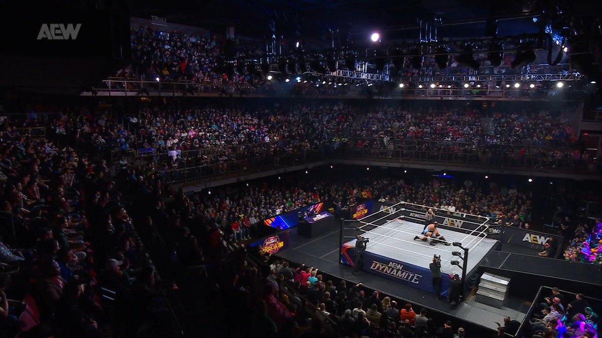 AEW Ticket Map Updates tweet media
