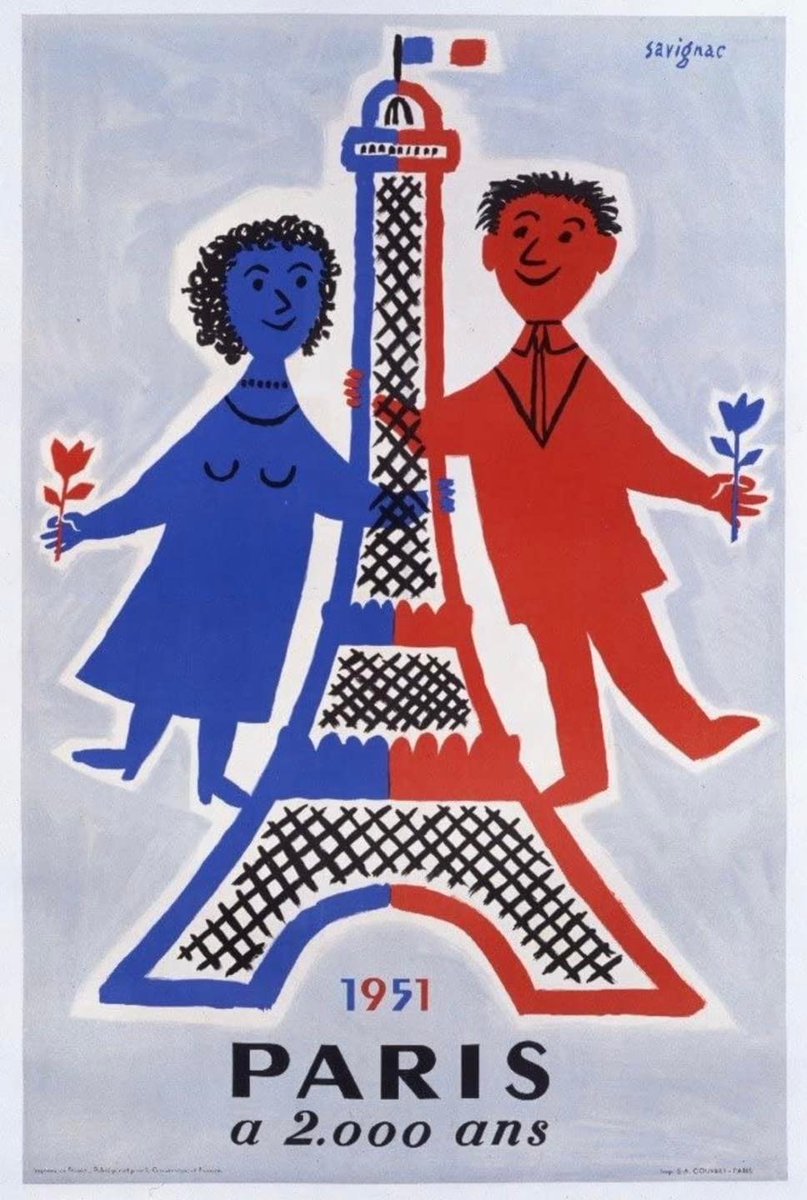 レイモン・サヴィニャック （Raymond Savignac、1907-2002） 『1951年