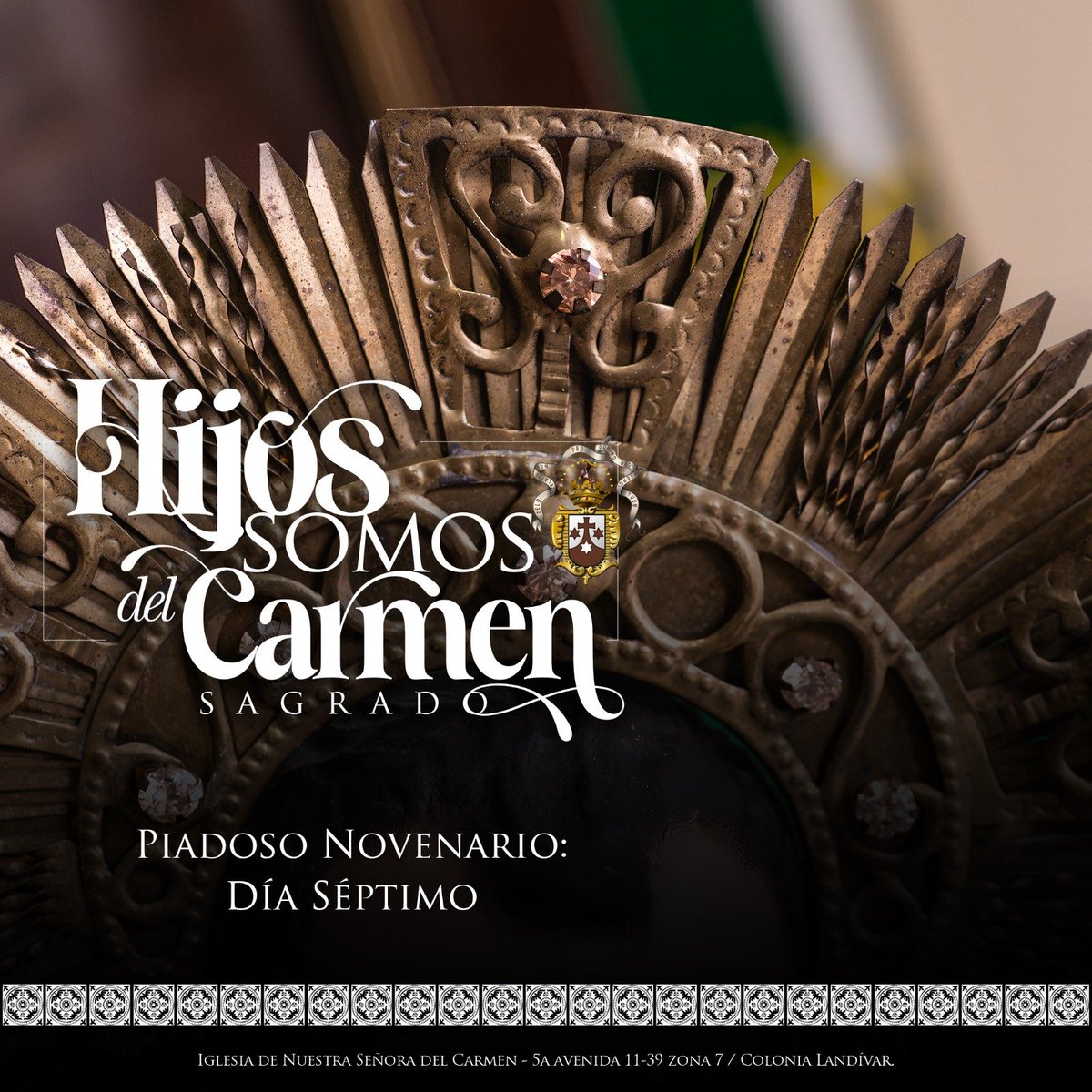 carmenmatrem's tweet photo. DÍA 7:
¡Oh! Virgen del Carmen, María Santísima, que disteis en vuestro Santo Escapulario a los que devotamente le visten un firmísimo escudo para defenderse de todos los peligros de este mundo y de las asechanzas del demonio, acreditando esta verdad con tantos y tan singulares https://t.co/ge5cXrW0o9