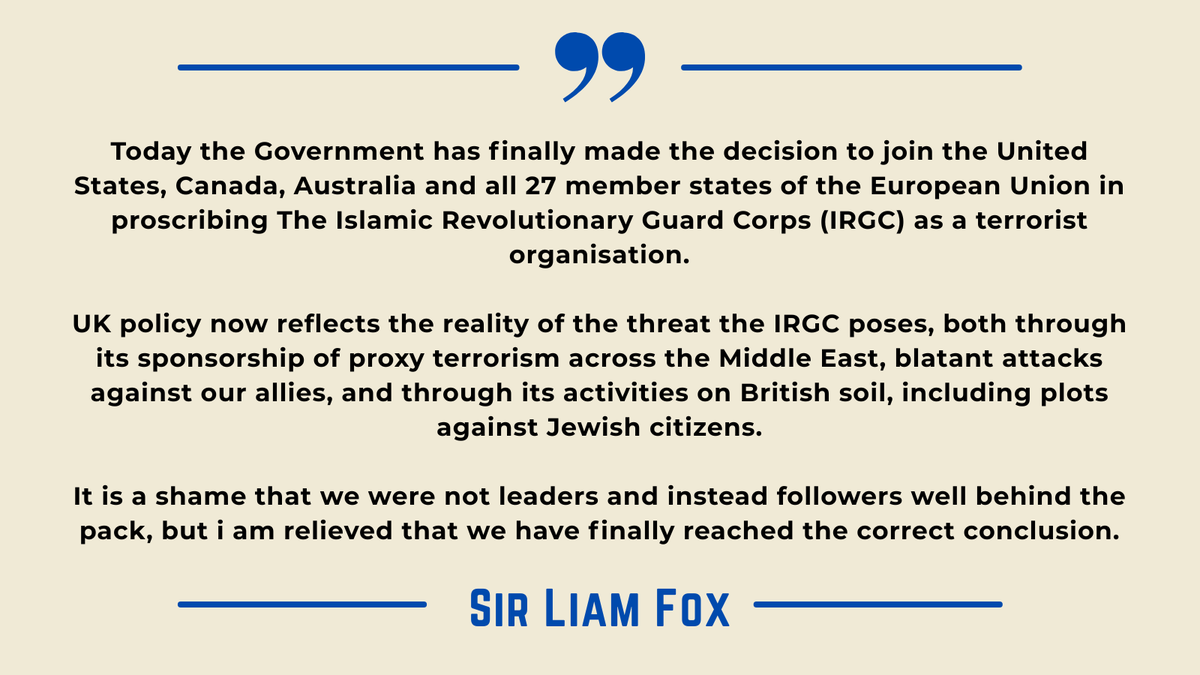 Sir Liam Fox tweet media