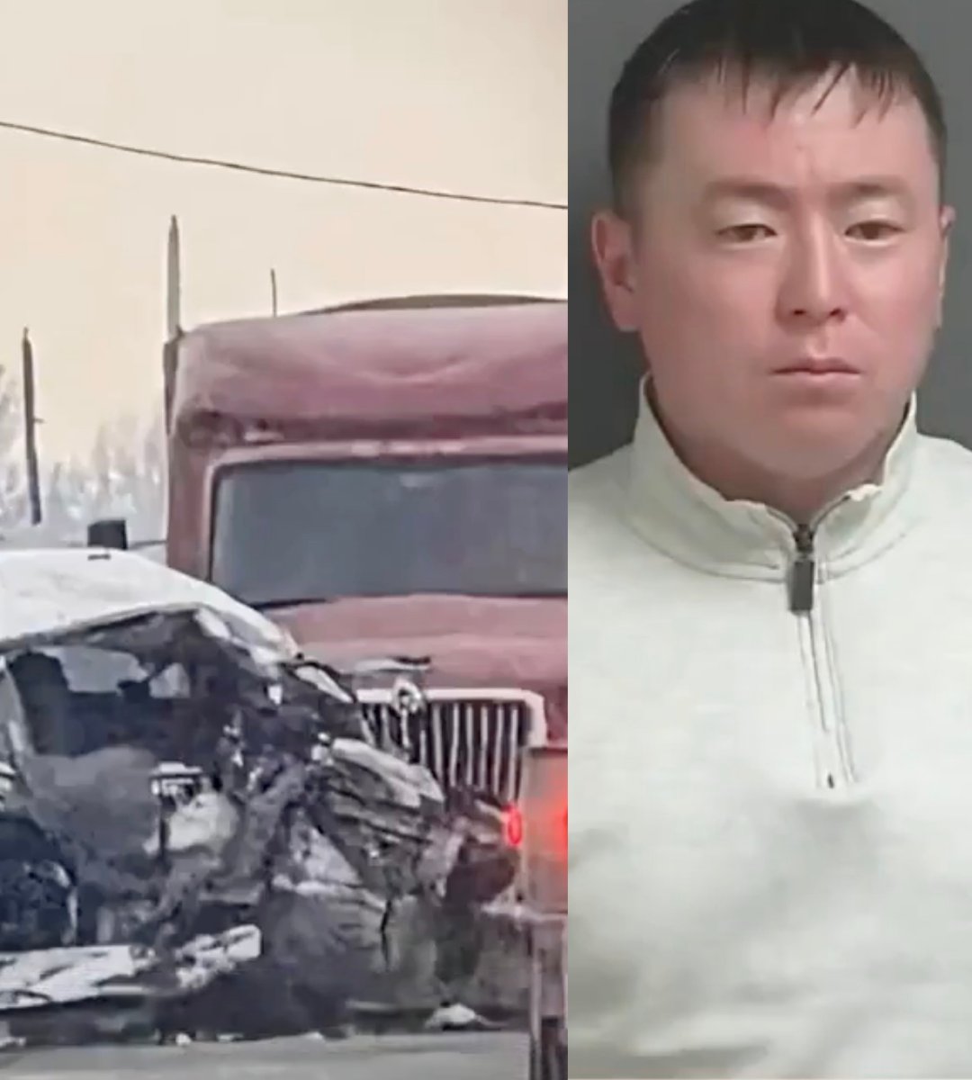 bluelivesmtr's tweet photo. Illegal.  Illegal.  Illegal.  Have we had ENOUGH yet?  The Trump administration is DISMANTLING a fraudulent trucking network behind the crash that took the lives of four Amish men in Indiana!!!

On February 3, 2026, in Jay County, Indiana, a semi-truck driven by 30-year-old Bekzhan Beishekeev failed to stop for slowed traffic, swerved across the center line, and struck a van head-on.

The van was carrying four men from the Amish community in Bryant: Henry Eicher, 50; his sons Menno Eicher, 25, and Paul Eicher, 19; and family friend Simon Girod, 23. All four lost their lives in the collision.

Beishekeev, a Kyrgyzstani national, had entered the United States in December 2024 through the Biden administration’s CBP One app and was later issued a commercial driver’s license in Pennsylvania.

Federal investigators are now targeting the employer network, including AJ Partners LLC and connected companies such as Sam Express Inc., for operating as chameleon carriers that swap names and DOT numbers to evade safety enforcement.

Teams are also examining the driver training school Aydana Inc. / U.S. CDL that placed this unvetted driver behind the wheel. If the school is found to be a sham operation, every license it issued could face review.

Transportation Secretary Sean Duffy and the Federal Motor Carrier Safety Administration are working around the clock to hold all responsible parties accountable.

This tragedy underscores why strong border enforcement and rigorous oversight of commercial driving privileges are essential to protecting American lives.

#SecureTheBorder #EnforceTheLaw