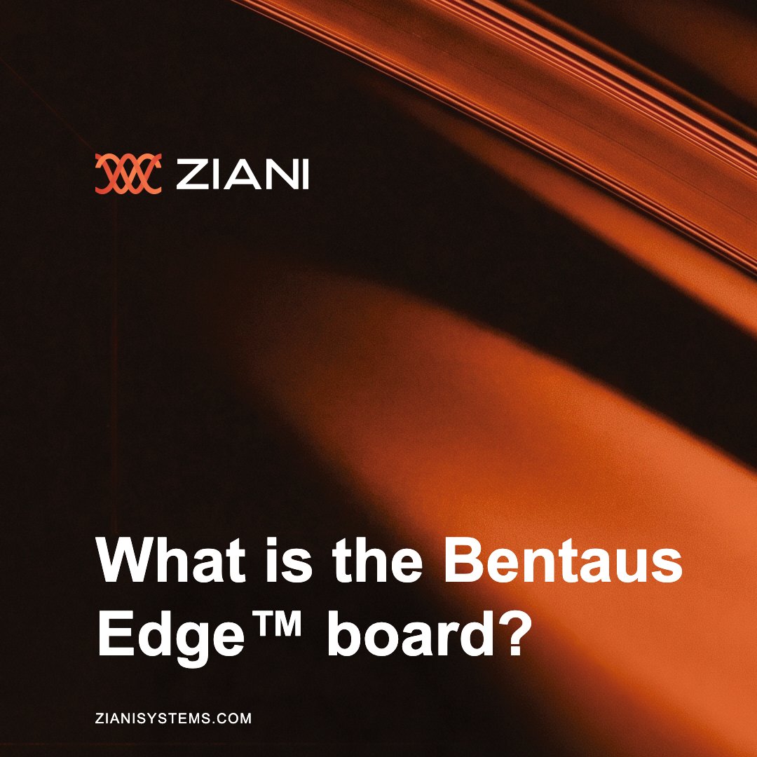 ZianiSystems's tweet photo. What is the Bentaus Edge™ board?

The Bentaus Edge™ v1.0 Board is an IoT sensor platform that feeds intelligent environmental data into Ziani's orchestrator. It supports multi-sensor inputs including temperature, pressure, humidity, airflow (CFM), differential pressure (for filter maintenance), and a camera/vision port for security and diagnostics.