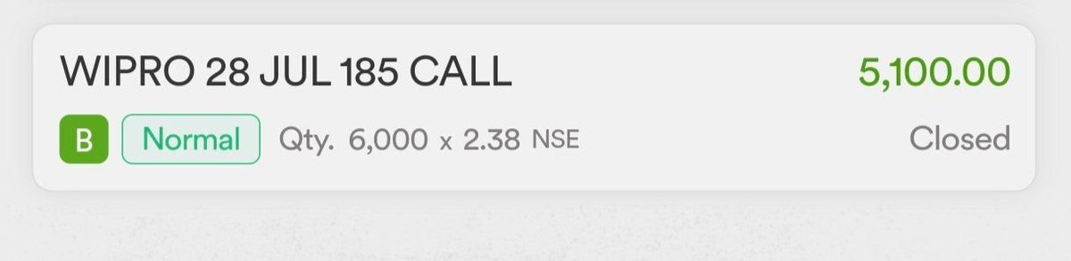 KaranCh50713658's tweet photo. Members Booked Profit in IT Stocks #OptionTrade 🔥🔥😍😍💚💚✅✅
#TRADE #Option #INVEST #PROFIT #ITStocks https://t.co/f4SYBHNZby