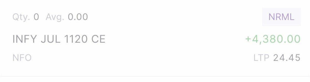 KaranCh50713658's tweet photo. Members Booked Profit in IT Stocks #OptionTrade 🔥🔥😍😍💚💚✅✅
#TRADE #Option #INVEST #PROFIT #ITStocks https://t.co/f4SYBHNZby