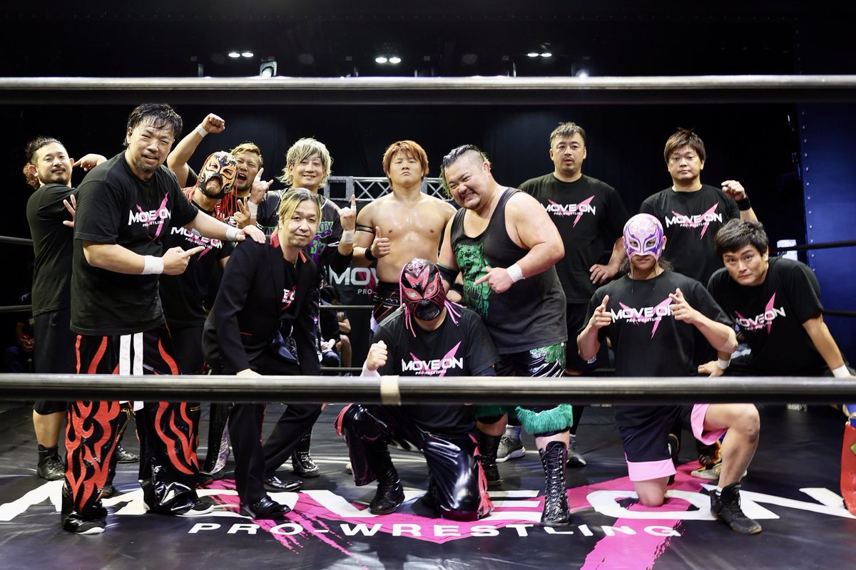 MoveOnPro-Wrestling ムーブオンプロレスリング【公式】 (@MoveOn_pw 