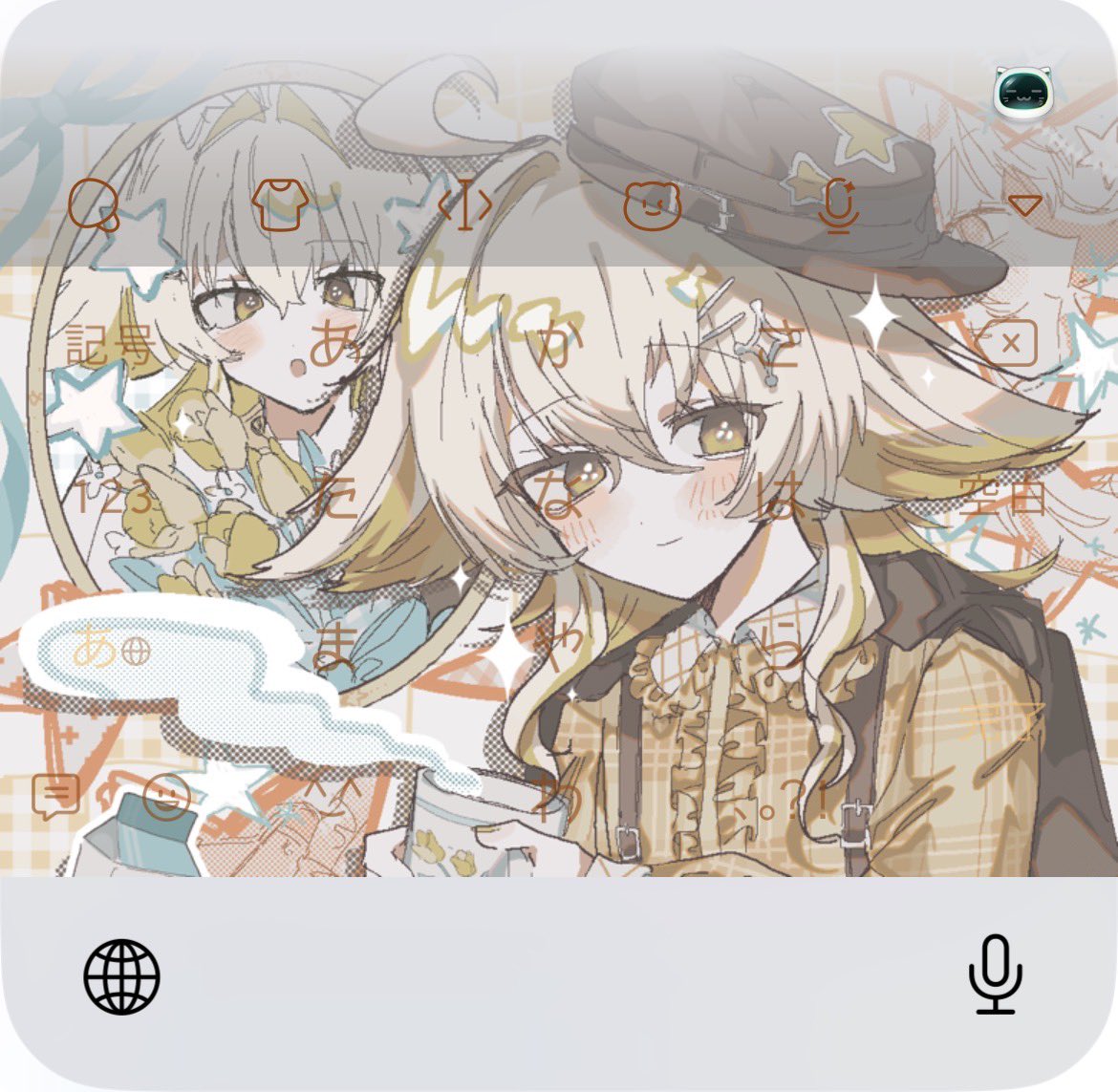 0tonari3's tweet photo. 水割りおｻﾏのイラストはキーボードに最高 https://t.co/yORdF3GYgg
