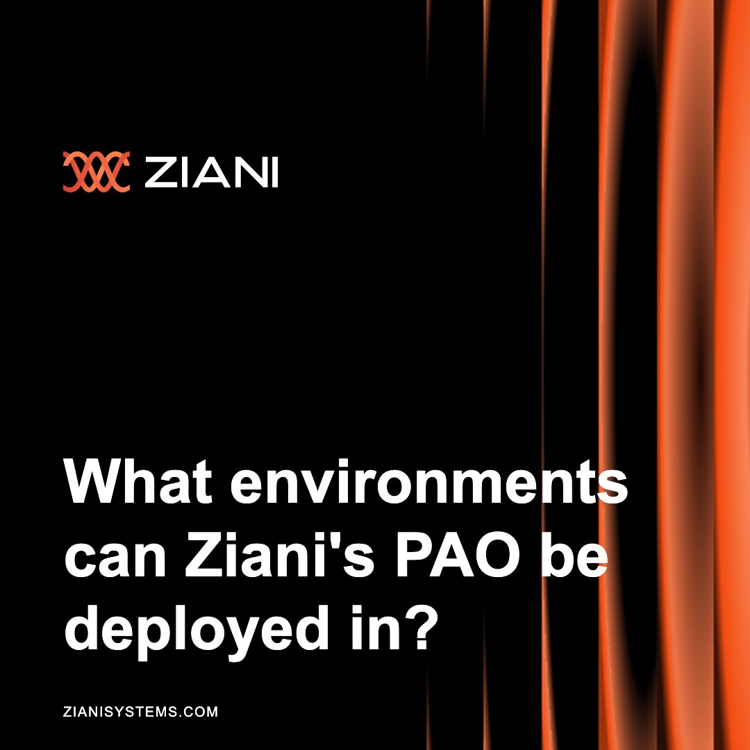 ZianiSystems's tweet photo. What environments can Ziani's Power Asset Orchestrator (PAO) be deployed in?

Built for enterprise scalability and low latency, PAO supports on-premises, hybrid, and cloud environments. https://t.co/OEXncsoKpK