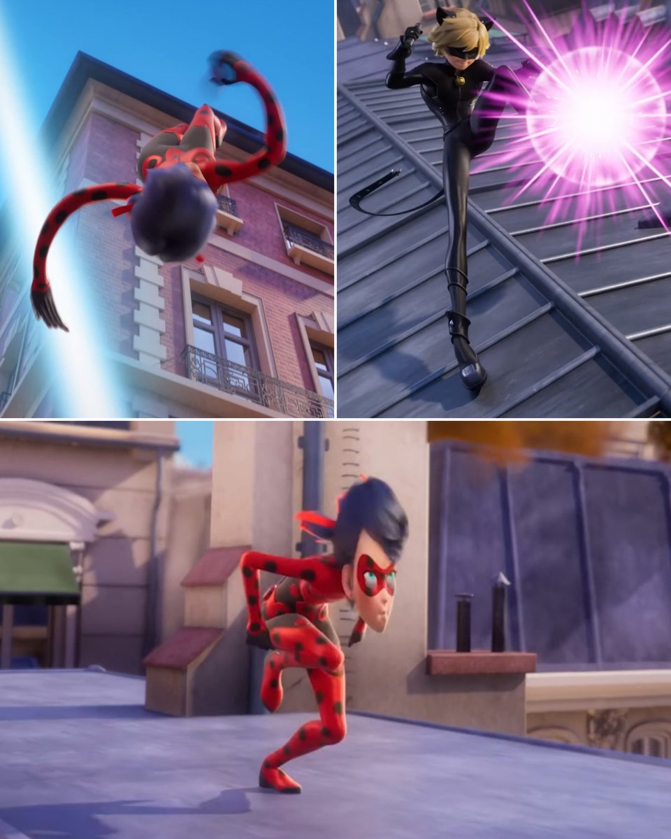 MLBMiraculousBR's tweet photo. 🚨A fluidez da 6ª temporada de Miraculous continua me impressionando.
Só de curiosidade, todas essas cenas são dos episódios finais da 6ª temporada.

#MLB #MLBS6 #mlbtwt #Ladybug #MiraculousSeason6 #mlbs6leaks #MiraculousNews #MLBS6Spoilers #CatNoir #Miraculous #MiraculousLadybug https://t.co/QE0sTFPDsW