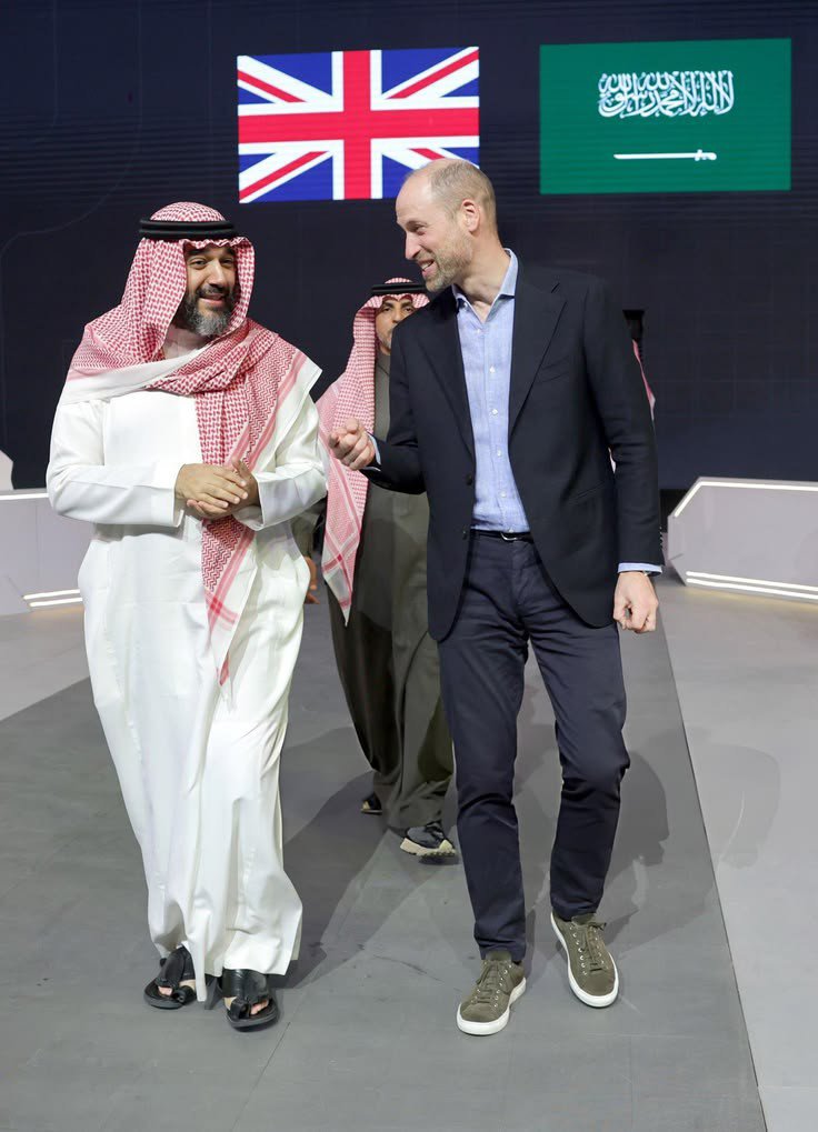 Prince William tweet media