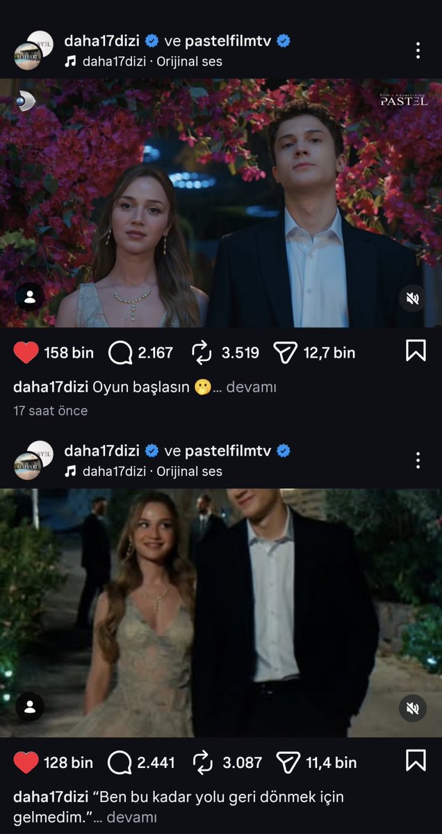 Rade_333's tweet photo. @tvdizisinema Dün 2 #Arley sahnesinin etkileşimi bu. Dizinin fragmanı bile 80 bin beğeni aldı. https://t.co/EUjpStrX8F